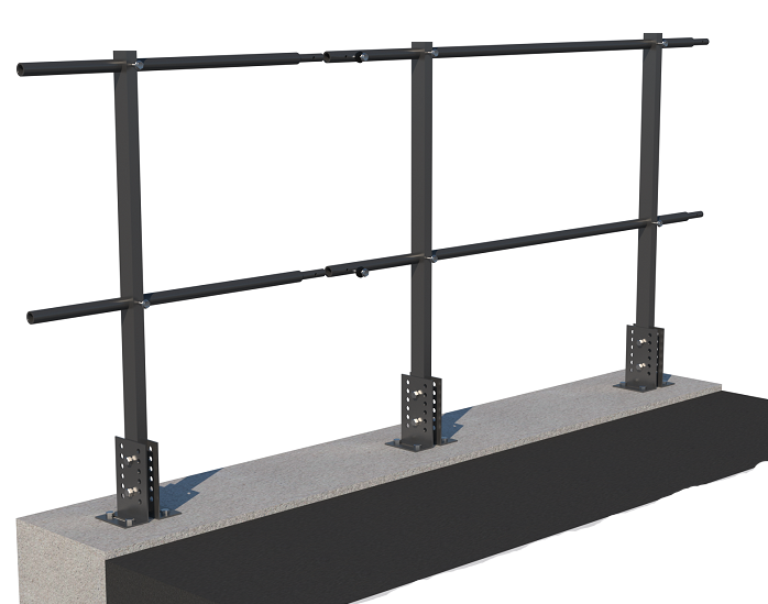 Кровельное ограждение PARAPET на плоскую кровлю Ограждение кровли PARAPET