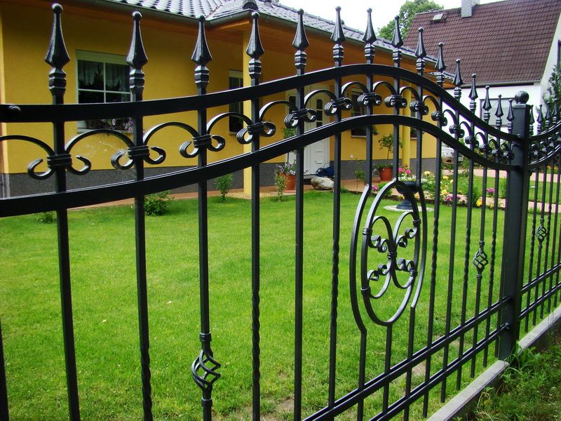сварной металлический забор