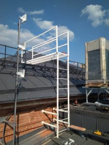 Пожарная лестница П1-1 ПК СтройСистема