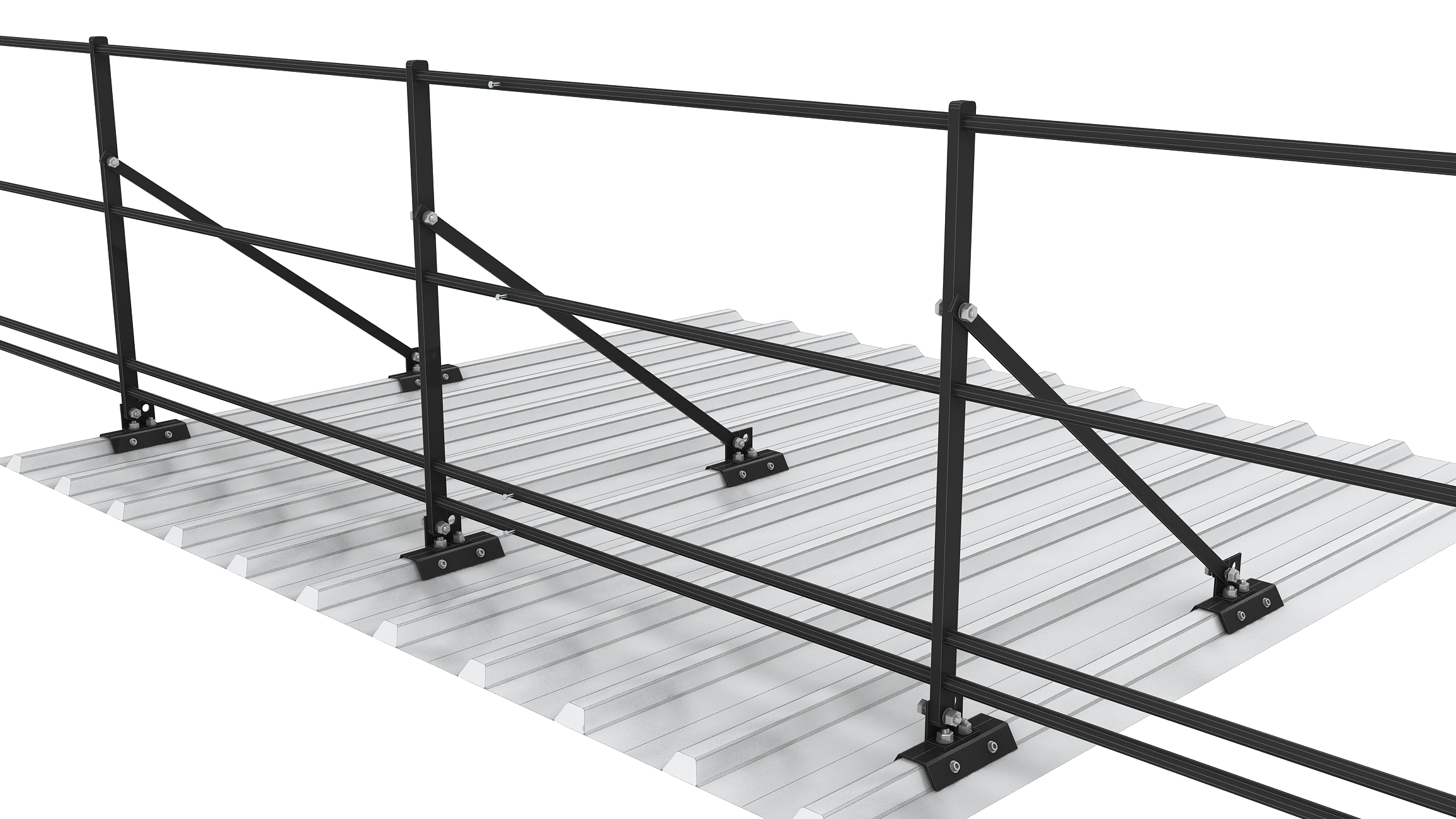 Кровельное ограждение для сэндвич панели STANDART Кровельное ограждение для сэндвич панели